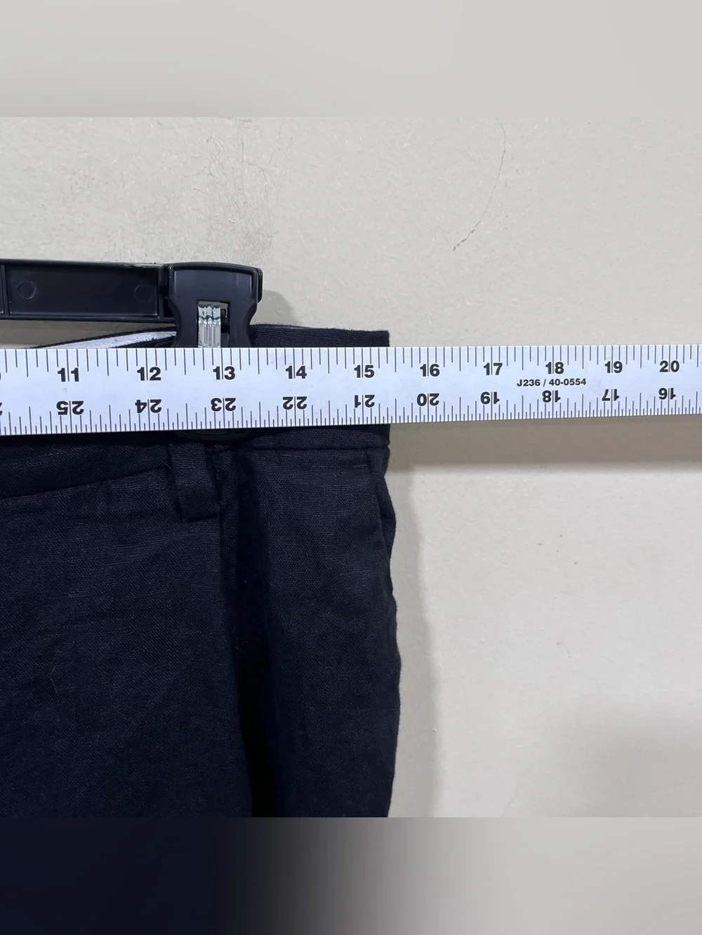 Reformation Mason Linen Pants in Black size 8 trousers EUC